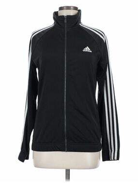 FREE Black Adidas Zip-Up Jacket FLAWED